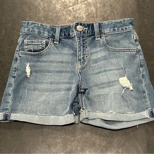 Justice girl’s denim shorts - size 14 - brand new without tags (never worn!).
